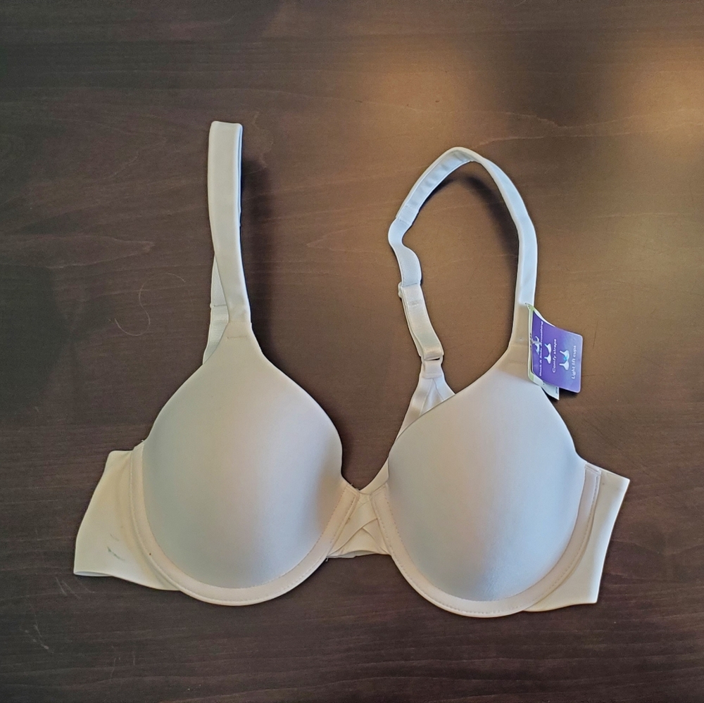 Hanes white bra, New with tags 34B
